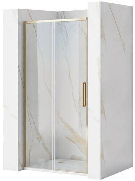 Душові двері REA RAPID SLIDE 130 GOLD REA-K5615 фото