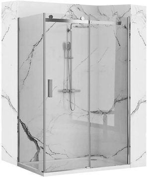 Душова кабіна REA NIXON 90х140 P CHROME REA-K5011 + REA-K5007 фото