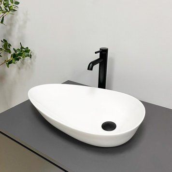 Умивальник (раковина) VBI TRENTO 60 WHITE накладний VBI-011904 фото