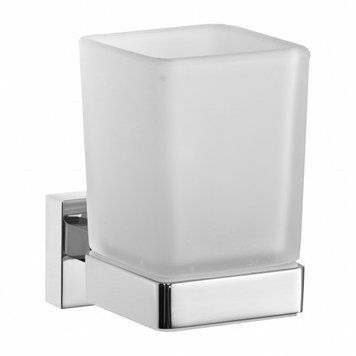стакан з тримачем Omnires Lift chrome (8158CR) 8158CR фото