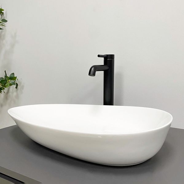 Умивальник (раковина) VBI TRENTO 60 WHITE накладний VBI-011904 фото