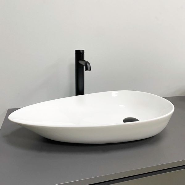 Умивальник (раковина) VBI TRENTO 60 WHITE накладний VBI-011904 фото