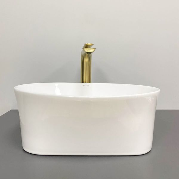 Умивальник (раковина) VBI PANNI WHITE накладний VBI-016500 фото