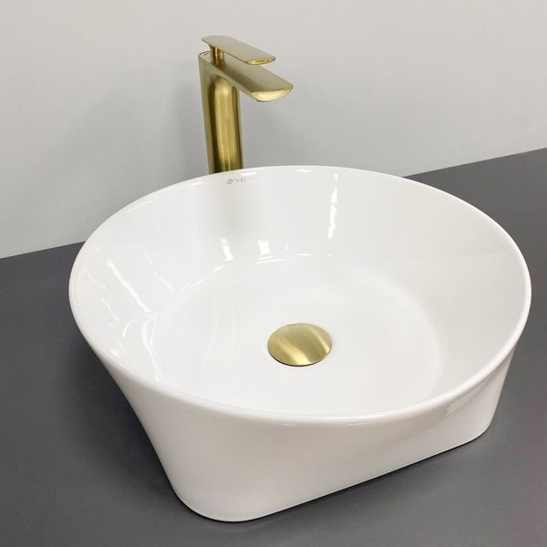 Умивальник (раковина) VBI PANNI WHITE накладний VBI-016500 фото