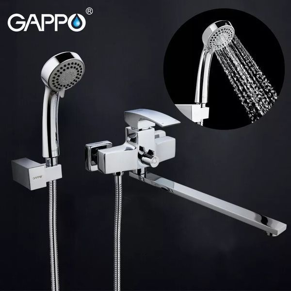 Змішувач для ванни GAPPO G2207, хром G2207 фото