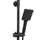 Душовий гарнітур REA SOUL BLACK чорний з виливом REA-B9998 фото 5