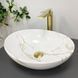 Умивальник (раковина) VBI PARMA STAINS GLOSSY накладний VBI-011015 фото 1