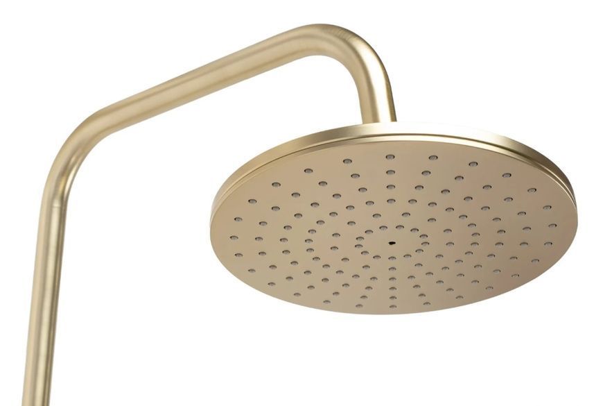 Душовий гарнітур REA PAROT BRUSHED GOLD матове золото з термостатом REA-P2323 фото