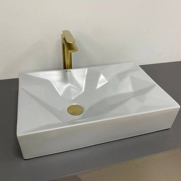 Умивальник (раковина) VBI TROIA M GREY MATT накладний VBI-016401 фото