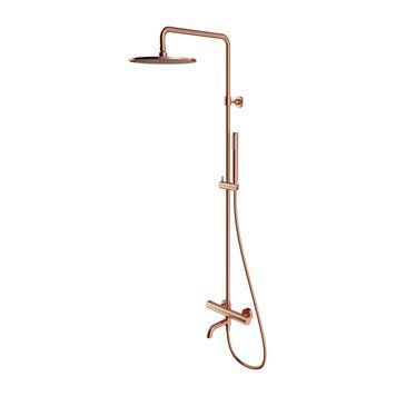 Душова система Omnires Y з термостатом, brushed copper (Y1234CPB) Y1234CPB фото
