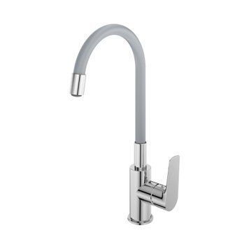 Kitchen Light змішувач для кухні, chrome-grey 8cfa8888-4e50-11ef-bb6b-a0423f42a789 фото