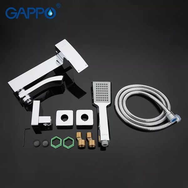 Змішувач для ванни GAPPO G3207, хром G3207 фото