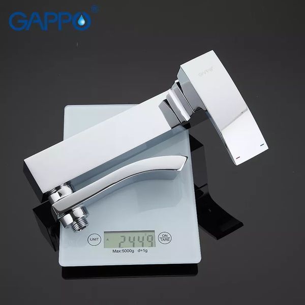Змішувач для ванни GAPPO G3207, хром G3207 фото
