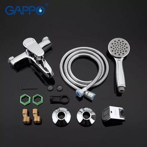 Змішувач для ванни GAPPO G3236, хром G3236 фото