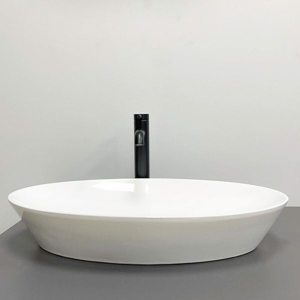 Умивальник (раковина) VBI ORVIETO WHITE накладний VBI-012612 фото