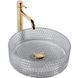 Умивальник (раковина) REA CRISTAL 35 LIGHT GREY накладний