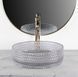 Умивальник (раковина) REA CRISTAL 35 LIGHT GREY накладний REA-U9615 фото 3