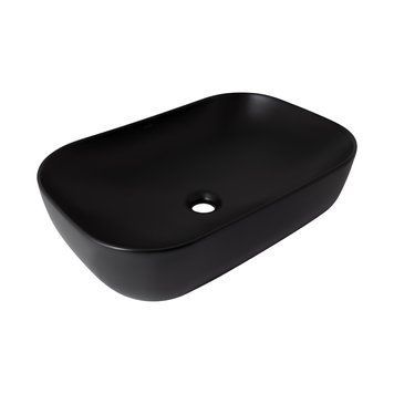 Раковина-чаша Qtap Robin 600x390x150 Matt black QT132143PMBMBN QT132143PMBMBN фото