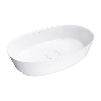 умивальник Omnires Neo 60x36 white (NEOUNBP) NEOUNBP фото