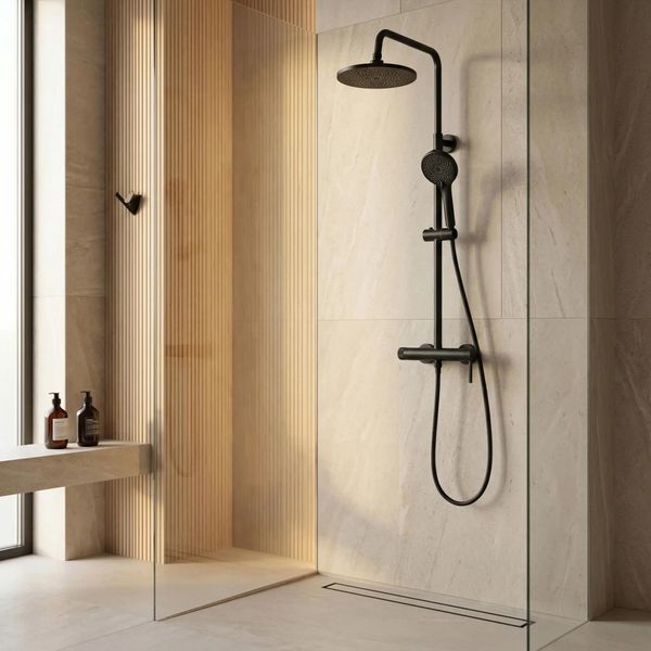 душова система Rea Rivo black (REA-P9499) REA-P9499 фото