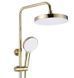 Душовий гарнітур REA BLOOM GOLD WHITE з виливом * REA-P9529 фото 3