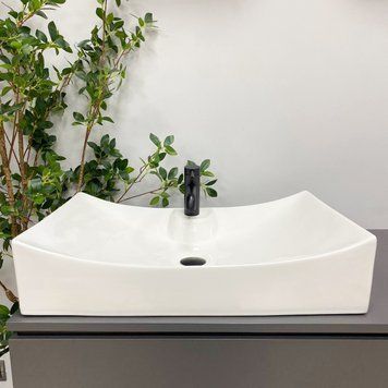 Умивальник (раковина) VBI VIAREGGIO L WHITE накладний VBI-016203 фото