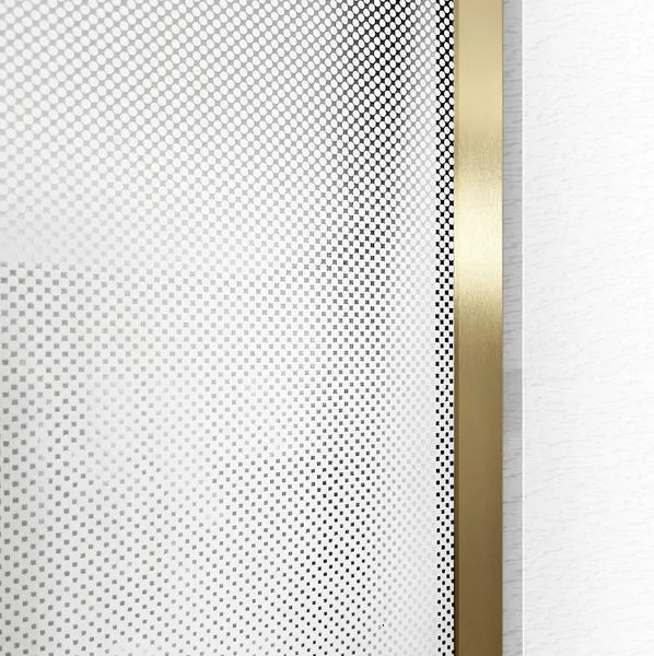 Душова стінка REA AERO OMBRE 100 MATT BRUSHED GOLD REA-K2464 фото