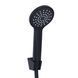 Змішувач для ванни Lidz Latwa 006 (з душовим гарнітуром) (k35) LDLAT006BLA45419 Black LDLAT006BLA45419 фото 4