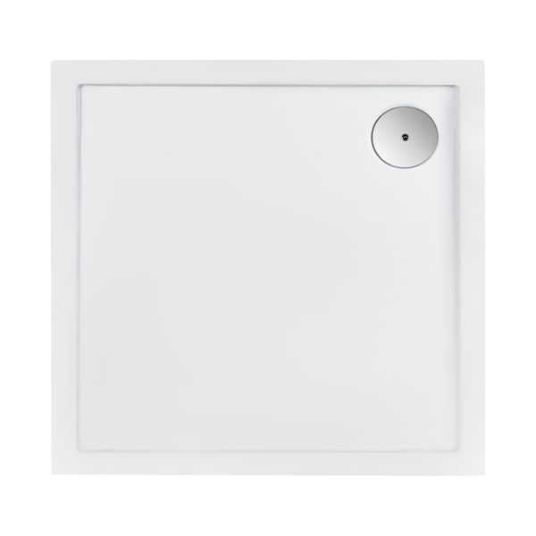 Душовий піддон Qtap Tern 309912C 90x90x12 см + сифон (TERN309912C) 00-00046988 фото