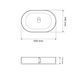 Умивальник (раковина) VBI VERONA 50 NATURE MARMO GLOSSY накладний VBI-011315 фото 2