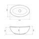Умивальник (раковина) VBI PARMA MARBLE GREEN MATT накладний VBI-011003 фото 2