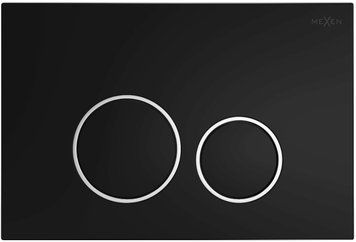 Кнопка змиву для інсталяції MEXEN FENIX 05 BLACK * MEX-600503 фото