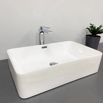 Умивальник (раковина) VBI ARABBA M WHITE накладний VBI-013502 фото