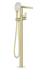 MALAGA BRUSHED LIGHT GOLD Змішувач підлоговий для ванни 4525-510-31 4525-510-31 фото 1