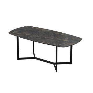 Стіл журнальний Темпо 120*60*45 NAMIBIA BLACK (9mm) АР000083323 фото