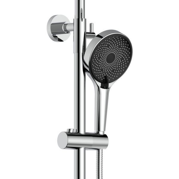 Душова система універсальна Qtap Sloup на два споживачі QT57103OC Chrome QT57103OC фото