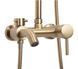 Душовий гарнітур REA LUIS BRUSHED GOLD матове золото з виливом REA-P7051 фото 4