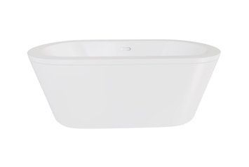 Ванна VICTORIA 160х75 з сифоном Alcaplast з тонким переливом з верхньою очисткою хром NAVARA61818 фото