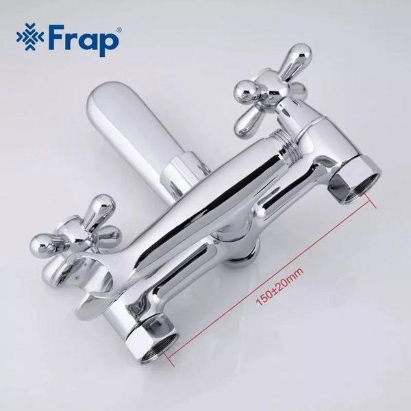 Змішувач для ванни Frap F3024, хром F3024 фото