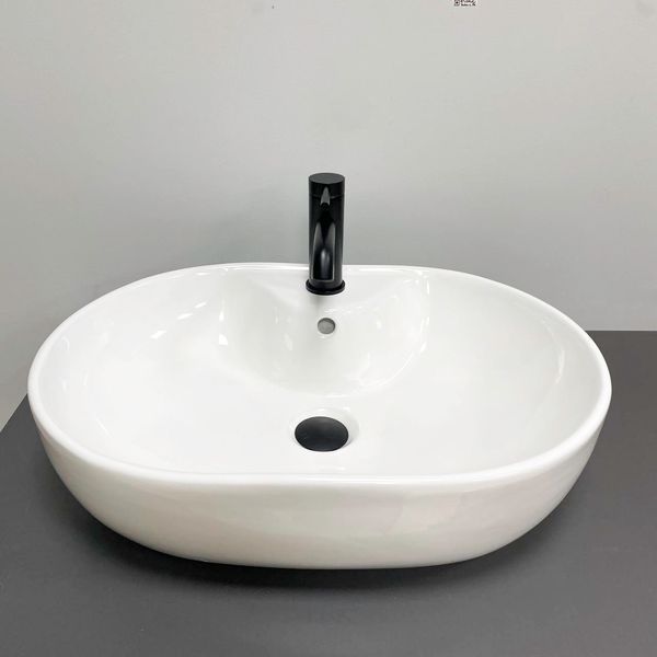 Умивальник (раковина) VBI LISCIA WHITE накладний VBI-015505 фото