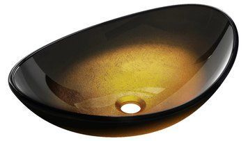 Умивальник (раковина) MEXEN SONIA DARK GOLD накладний MEX-24145451 фото
