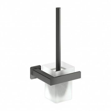 йоржик для унітазу Omnires Nelson graphite (NL80620GR) NL80620GR фото