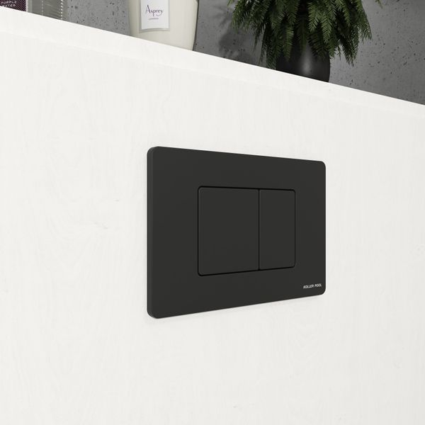 CUBE M панель змиву чорна black matt 2360510656 фото